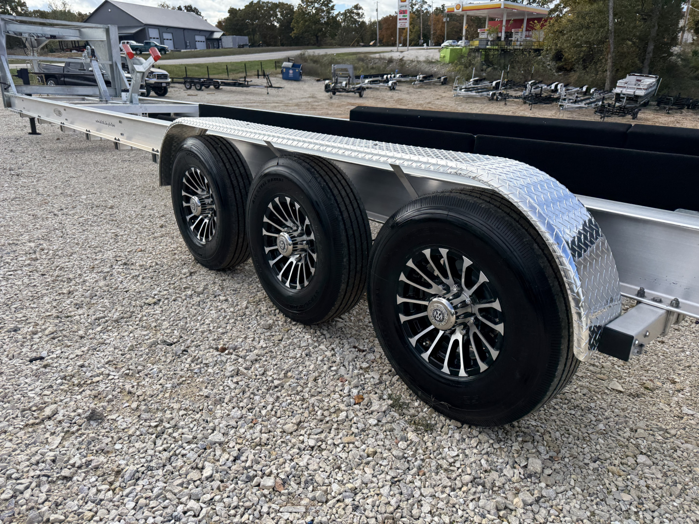 New 2026 WaterMade Boat Trailers WM40-24k Gooseneck Torsion Power Boat