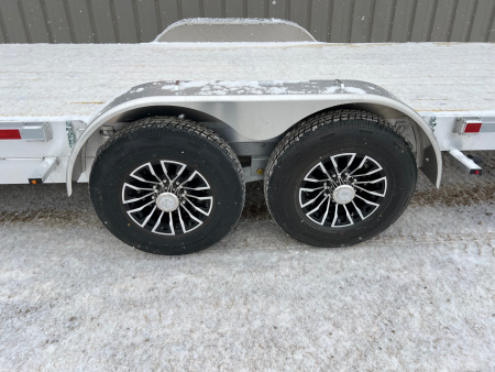 New 2026 H&H Trailers 24' Aluminum Speed Loader Tilt Trailer