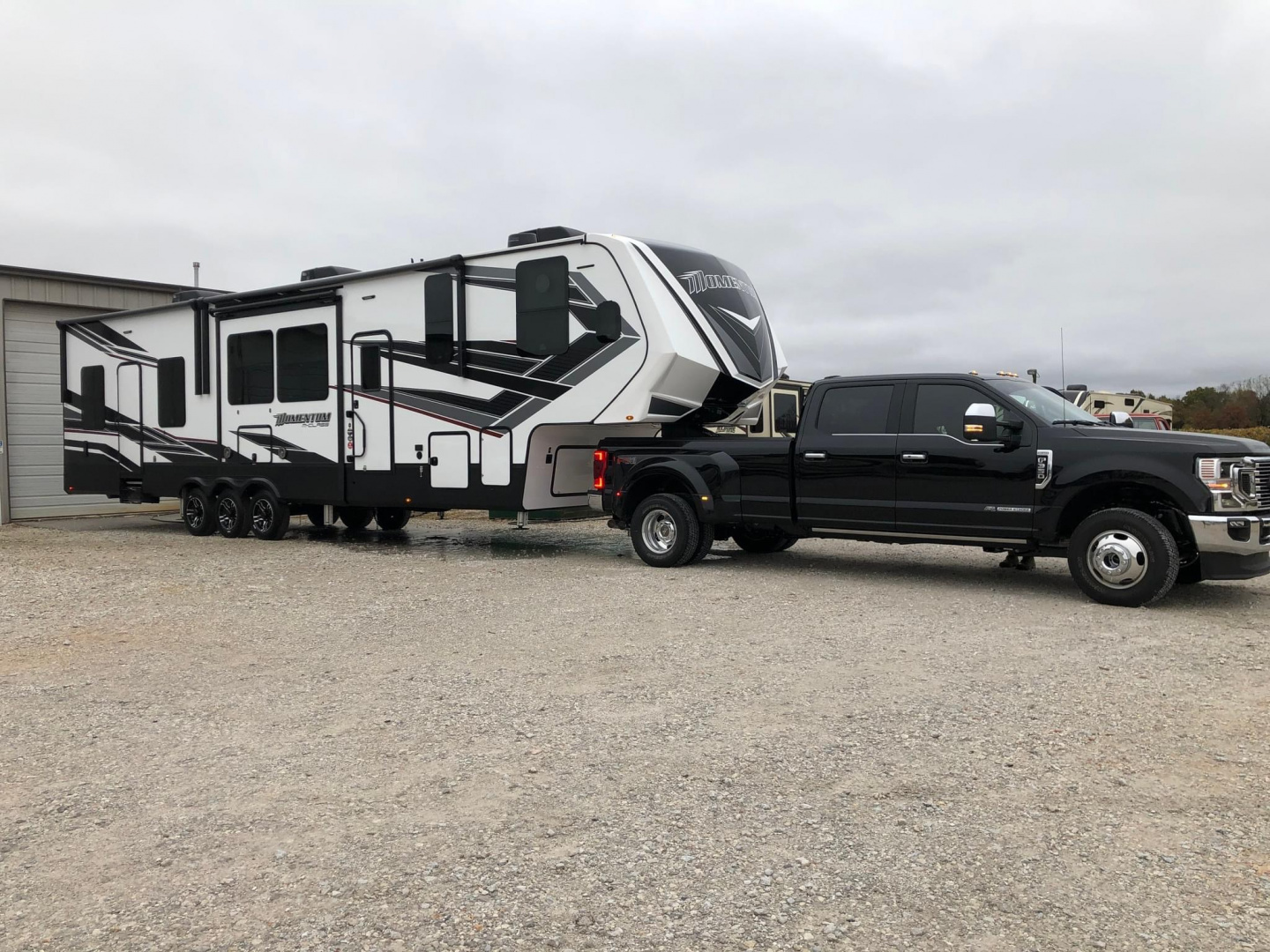 Used 2021 Grand Design Momentum Toy Hauler RV 381MR