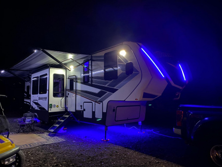 Used 2021 Grand Design Momentum Toy Hauler RV 381MR