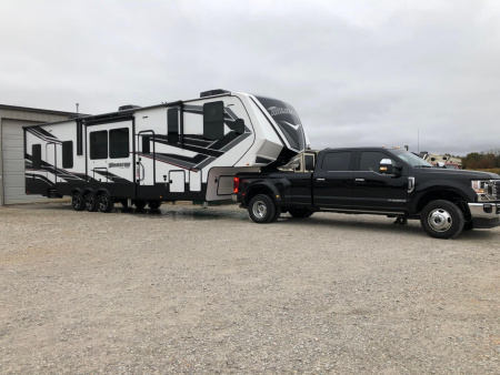 Used 2021 Grand Design Momentum Toy Hauler RV 381MR