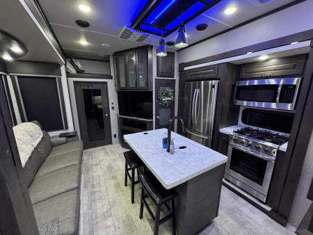 Used 2021 Grand Design Momentum Toy Hauler RV 381MR