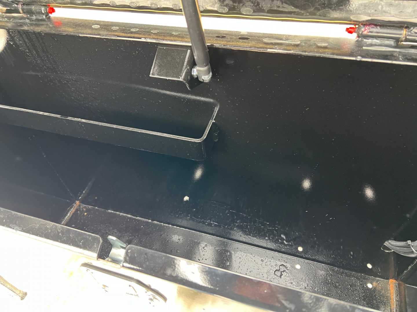 New 2026 Midsota 36' Gooseneck Hydraulic Tail Flatbed Trailer