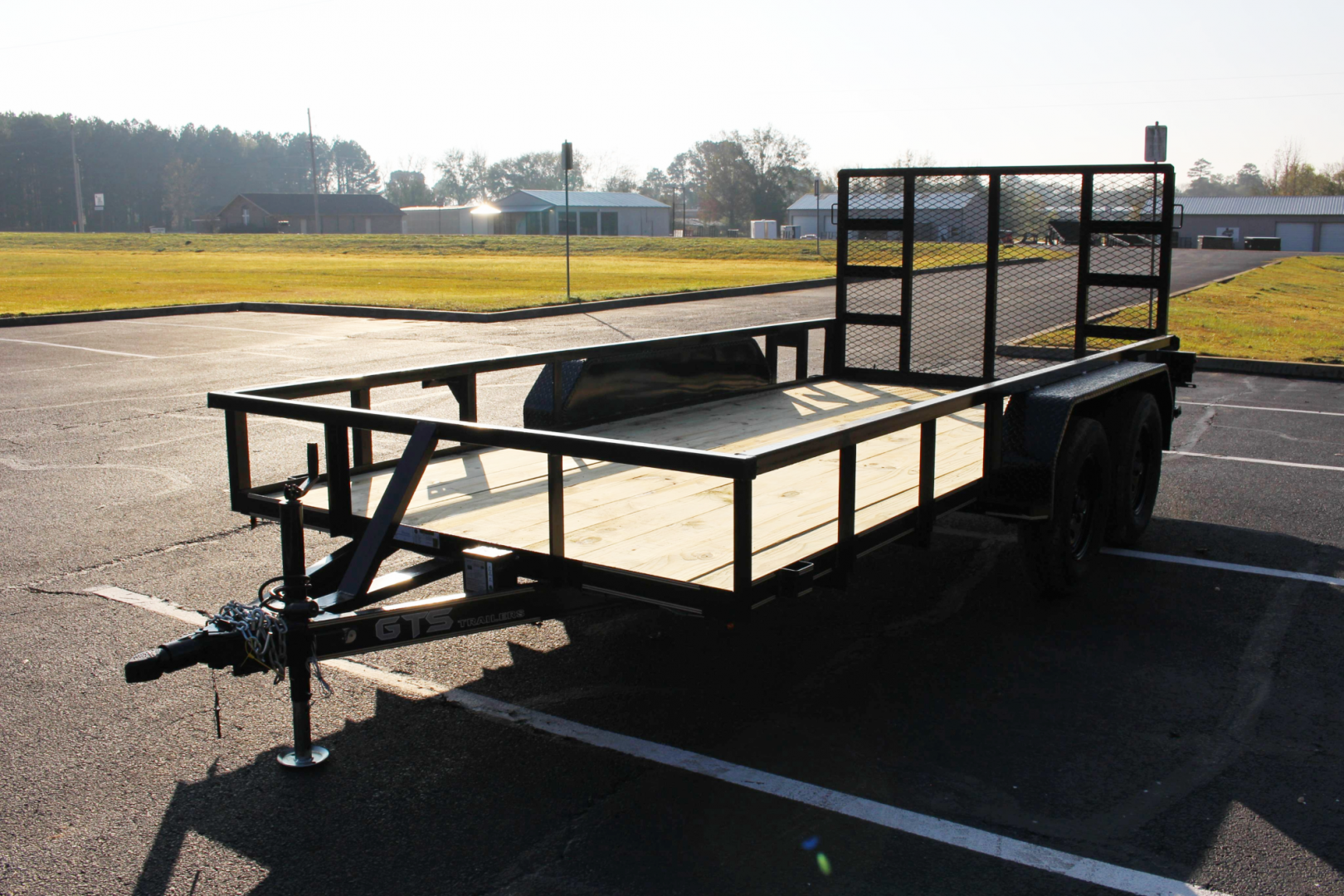 New 2026 GTS Trailers 77x14 Tandem axle w/1 brake Utility Trailer