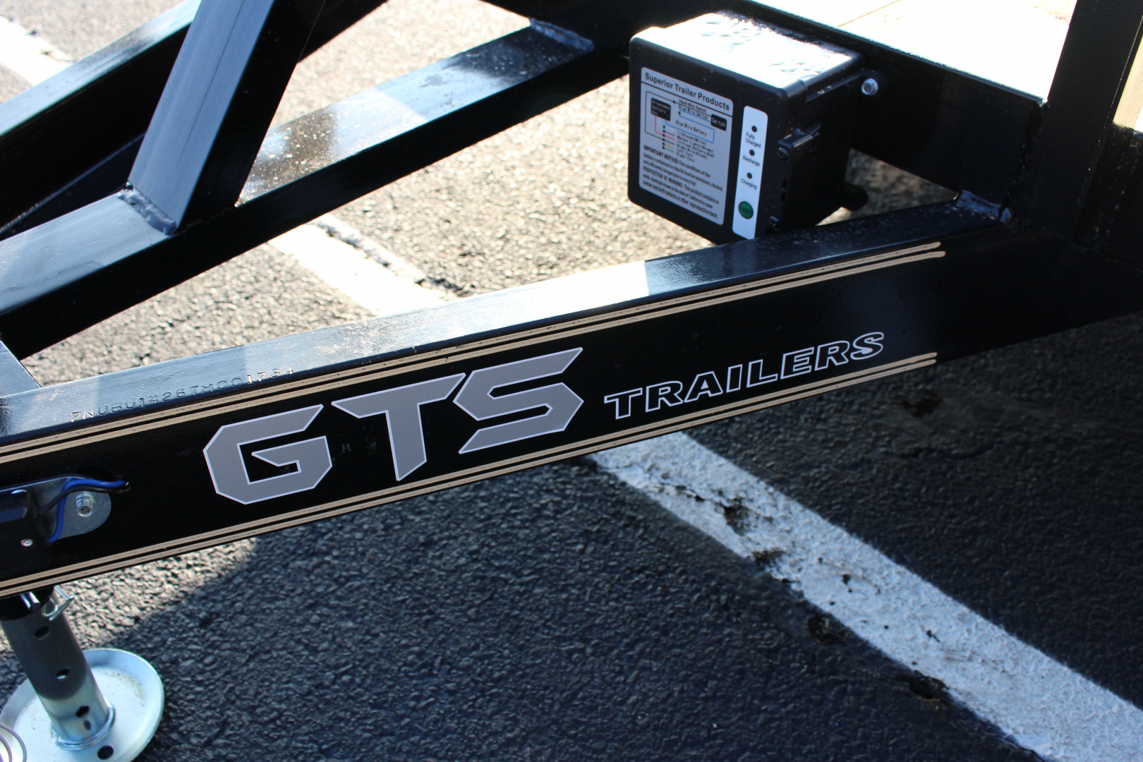 New 2026 GTS Trailers 77x14 Tandem axle w/1 brake Utility Trailer
