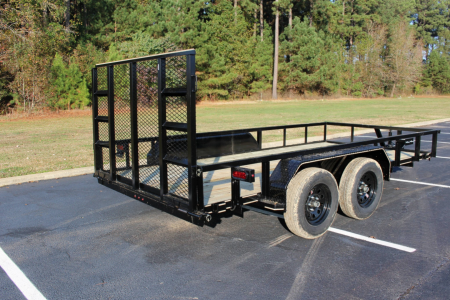 New 2026 GTS Trailers 77x14 Tandem axle w/1 brake Utility Trailer