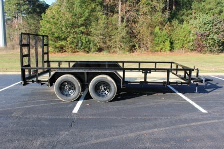 New 2026 GTS Trailers 77x14 Tandem axle w/1 brake Utility Trailer