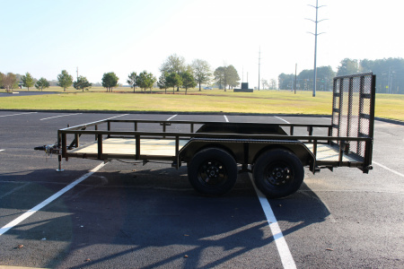 New 2026 GTS Trailers 77x14 Tandem axle w/1 brake Utility Trailer