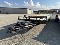 New 2023 PJ Trailers 22x8 BP I-Beam Deckover Deckover Trailer